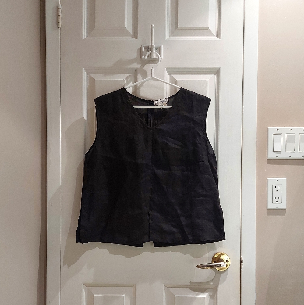 Coquille | Linen Tank Top